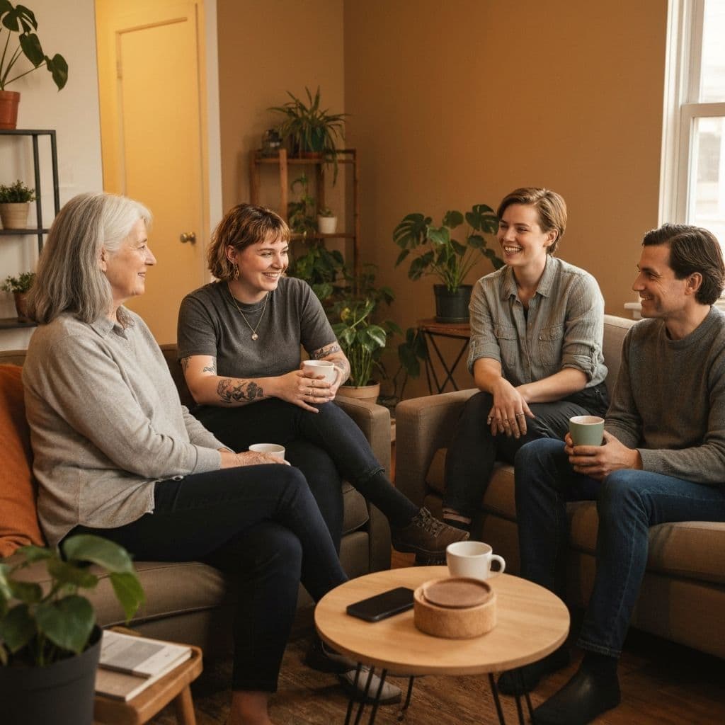 Therapists collaborating in a consultation session